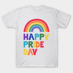 Happy Pride Day - Pride Month Apparel Collection T-Shirt